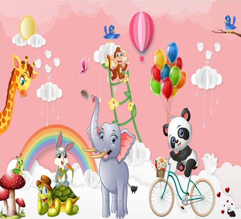 Rainbow Animal Party