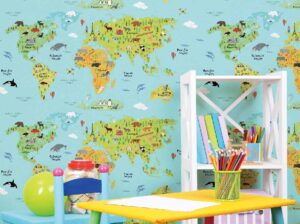 Kids' World Discovery Map