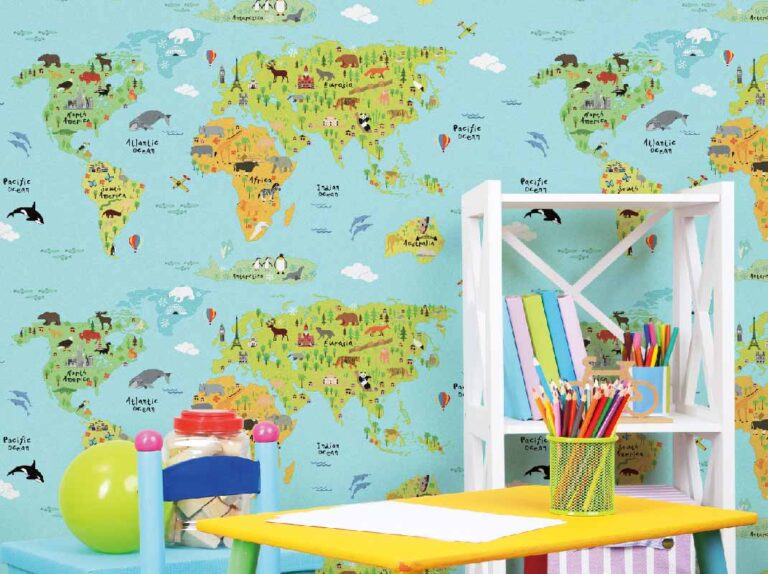 Kids' World Discovery Map