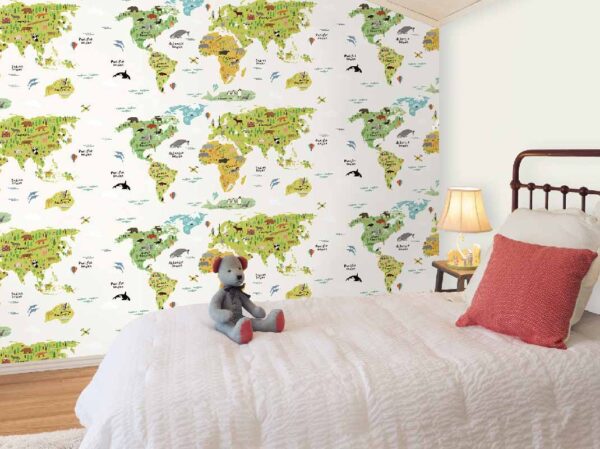 Kids' World Discovery Map