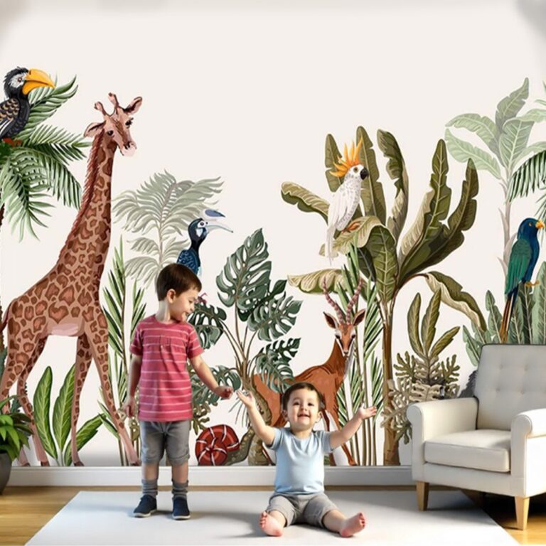 Jungle Friends Playroom