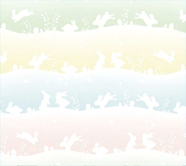 Jumping Bunny Kids Wallpaper ? Stylish Interior Design for Dubai Homes
