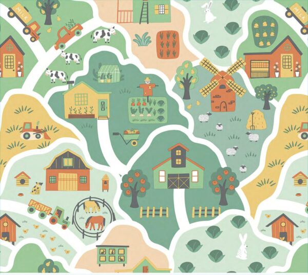 Country Road Kids Wallpaper ? Stylish Interior Design for Dubai Homes