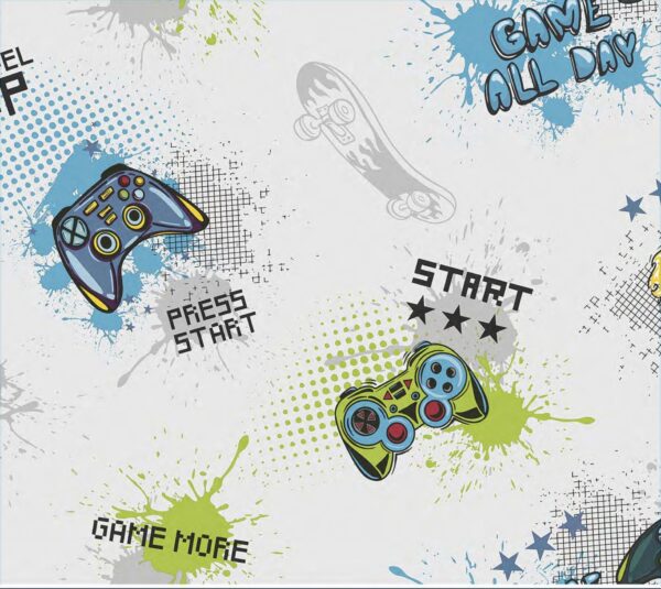 Game Power Kids Wallpaper ? Stylish Interior Design for Dubai Homes
