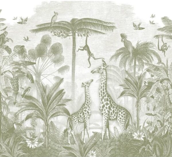 Toile Safari Jungle Mural - Image 2